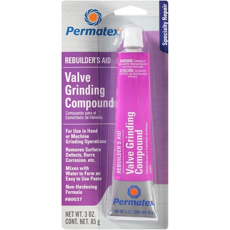 Permatex Automotive Valve Gringing Compound 3oz Tube 80037